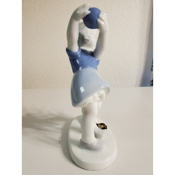 Vintage Gerold Bavaria West Germany Porcelain Figurine Original Sticker As Is - Picture 8 of 10